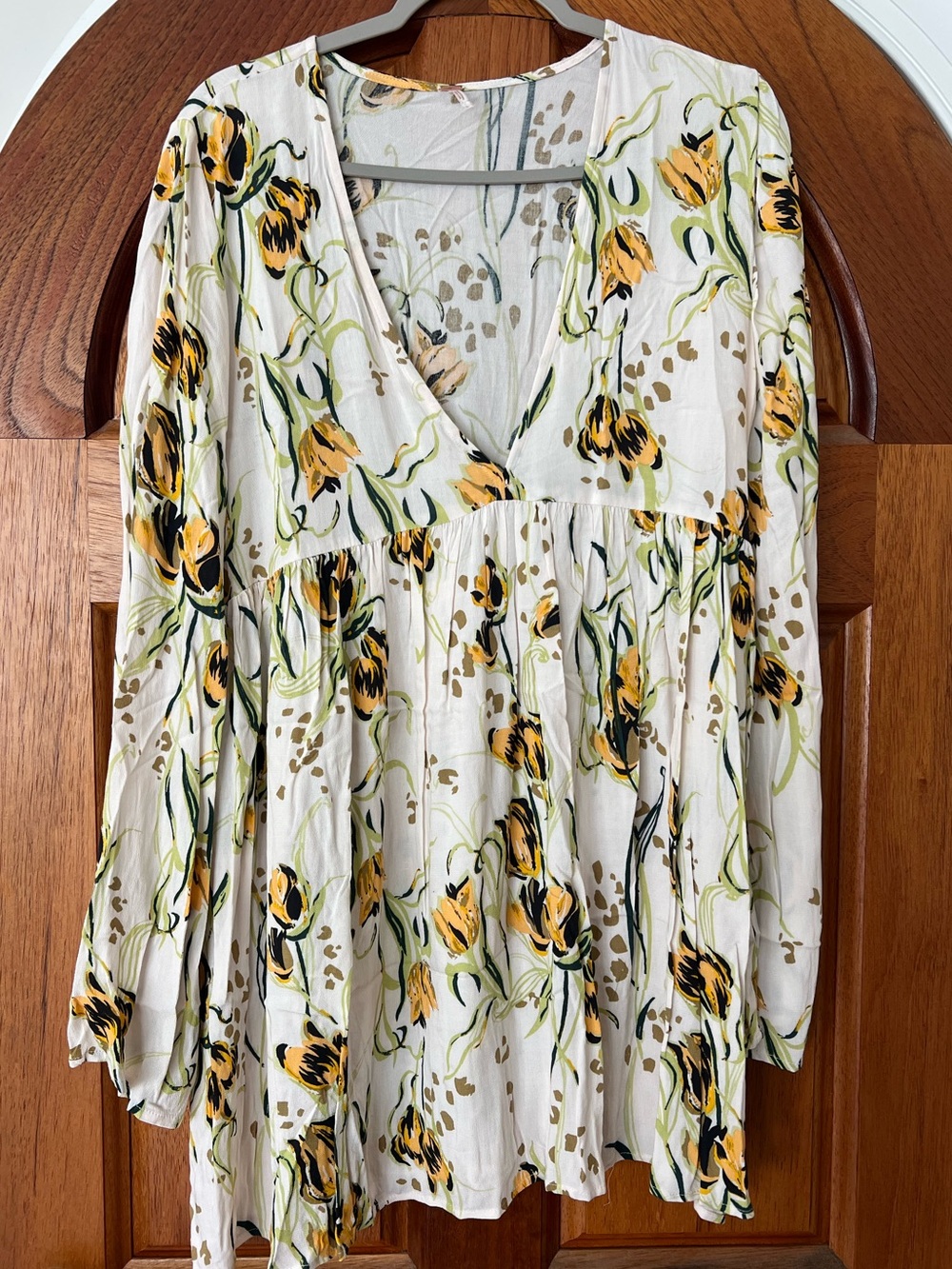 Free People Bella Printed Tunic Size Large RT $108